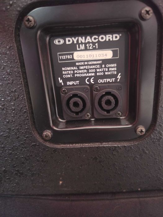 Boxe Dynacord  cabluri și huse