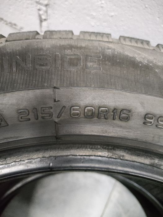 Авто шины б/у  215/60 r16