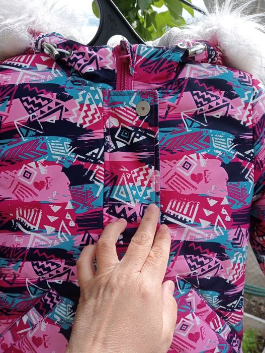 Комбинезон зимний для девочки, 3-4 г