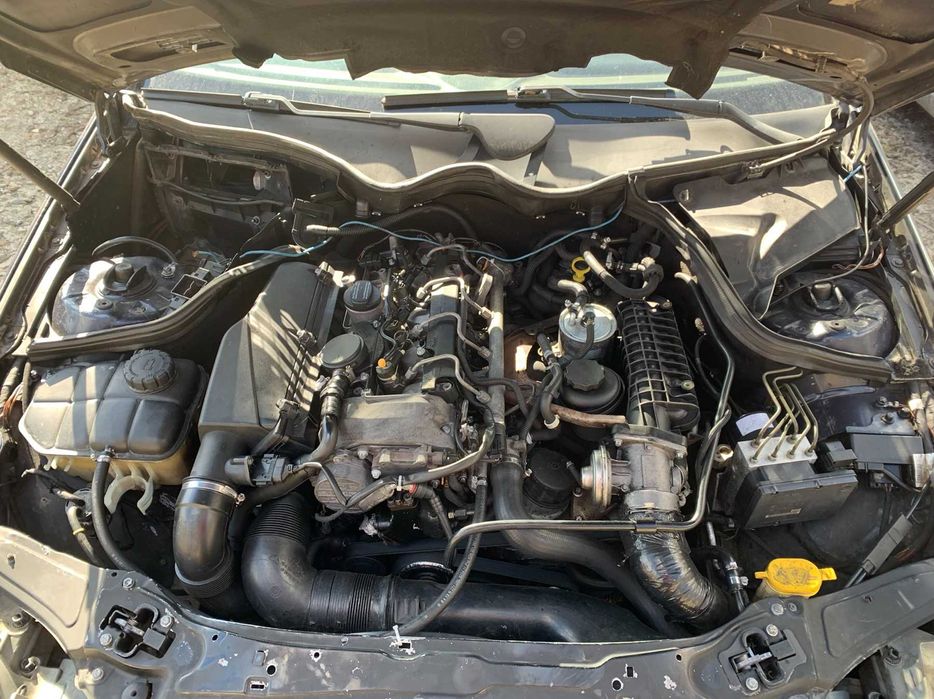 Мерцедес Ц- 220 ЦДИ Mercedes C-Class coupe 2.2 CDI 2002г На Части W203