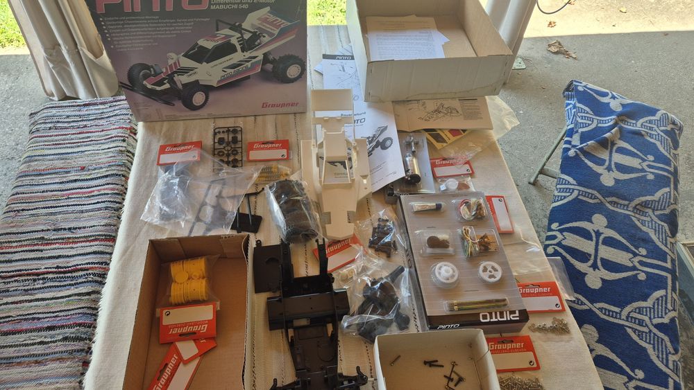 Automodel buggy Graupner kit