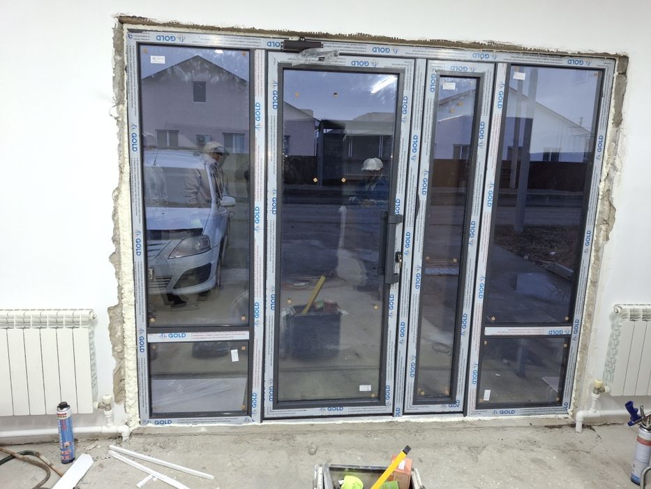 Алюминиевые и пластиковые окно, двери