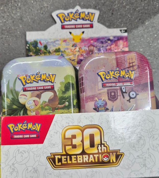 Pokemon TCG 30th Anniversary Mini Tin – sigilat