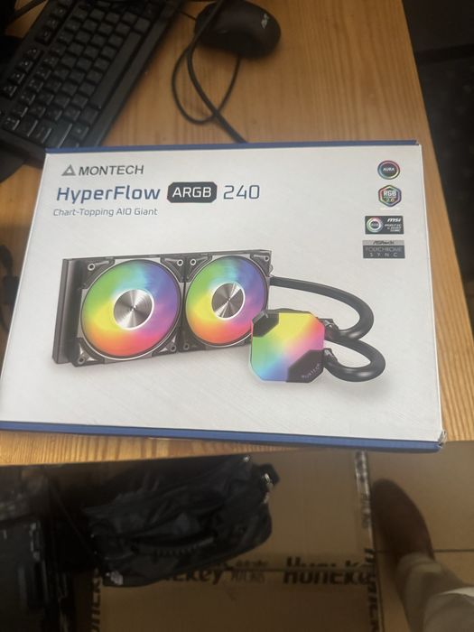 Montech hyperflow 240 водняное охлаждение (сжо)