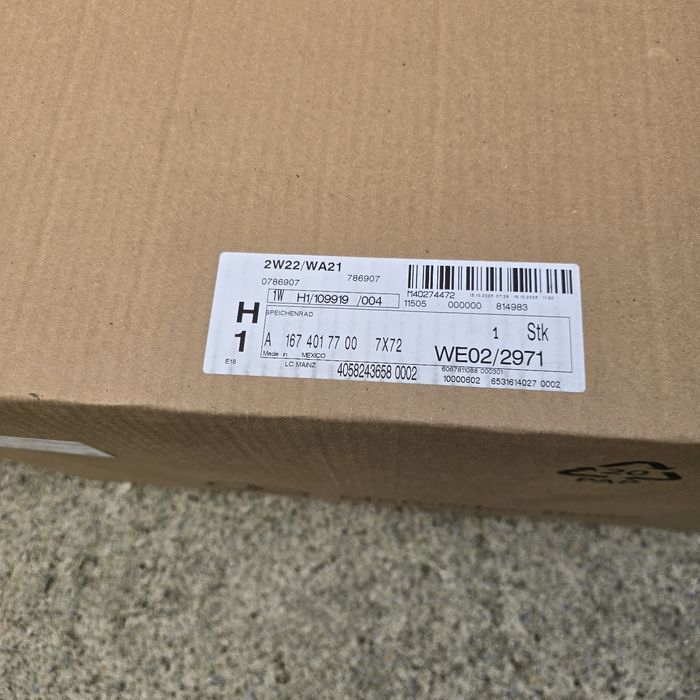 ОРИГИНАЛНИ 23" Джанти Mercedes GLS / MAYBACH X167 – Нов комхлект