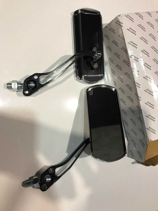 Oglinzi moto ATV corp aluminiu model BLACK-ALL Motociclete