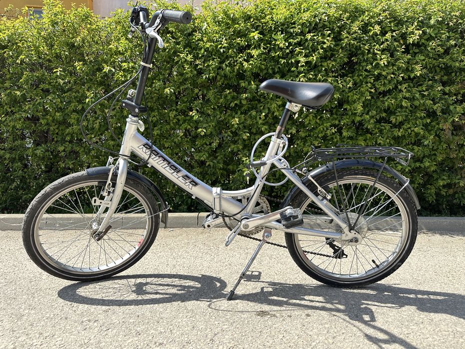 Bicicletă pliabilă Gri