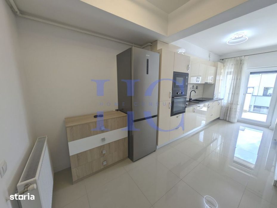 Apartament 3 camere de inchiriat. Complet mobilat si utilat.