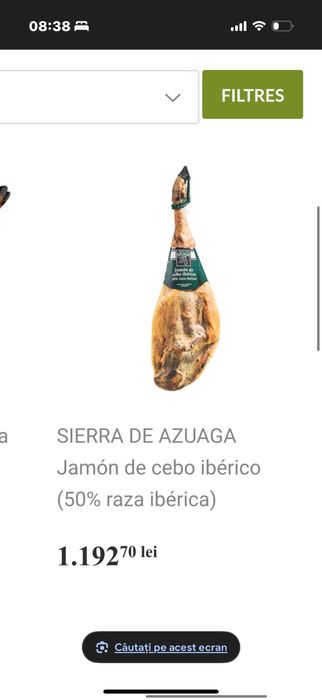 Carne  jambon sigilat