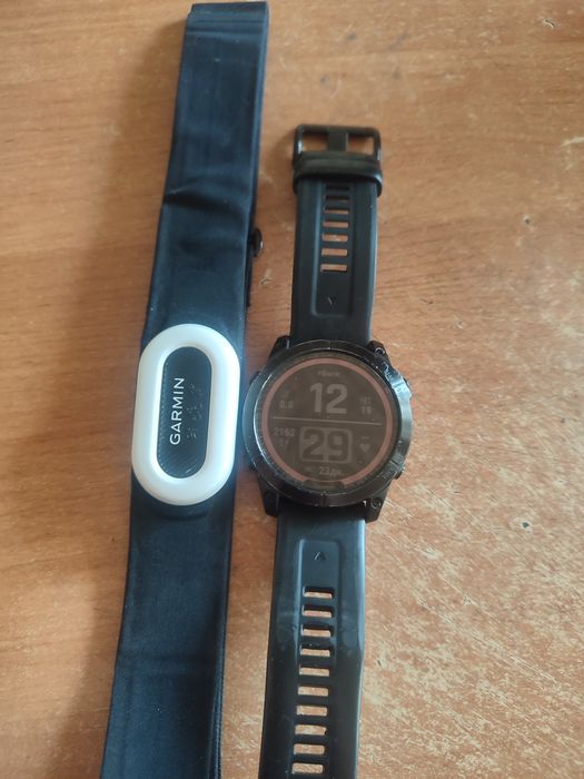 Часы Fenix 7x Sapphire Solar + антенна