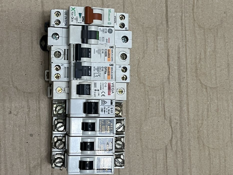 Siguranțe automate Moeller GE Merlin Gerin ABB AEG – 4A 10A 16A