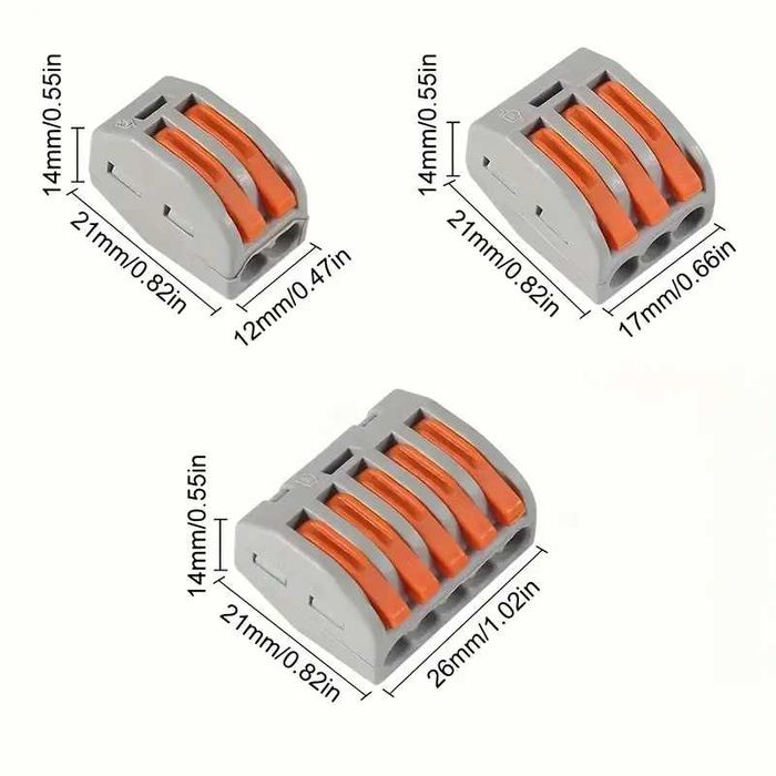 Conectori electrici rapizi - ULTIMUL PRODUS!