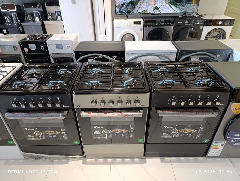 Газ плита турецкий бренд ideal L110 eco