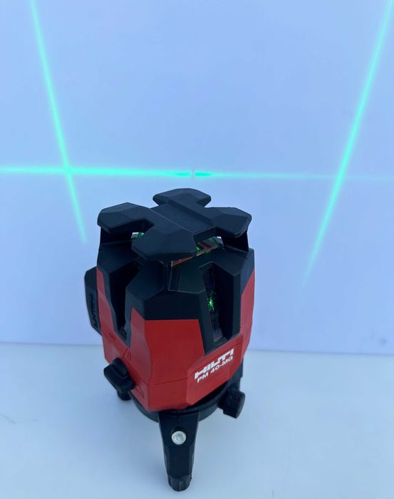 Hilti PM 40-MG - Мултилинеен лазер със зелен лъч!