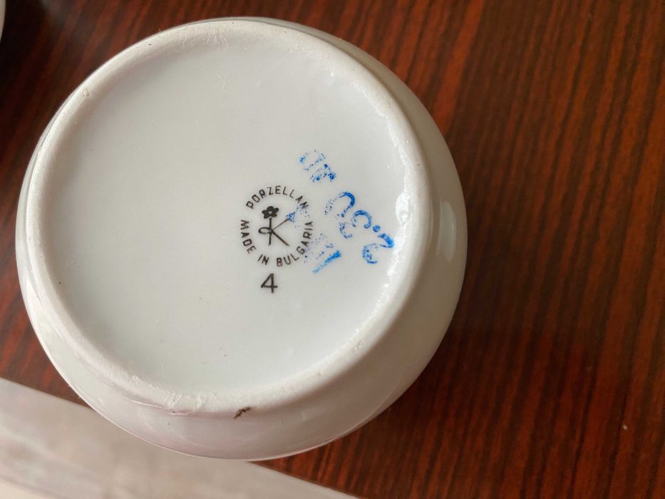 Сервиз за кафе, производство на „Китка“, Нови пазар.