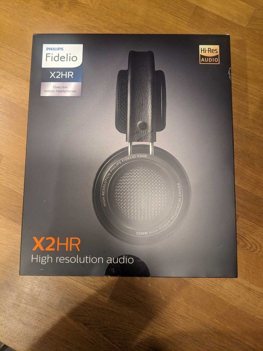 Слушалки Philips Fidelio X2HR -нови, неотваряни-50мм неодимови магнити