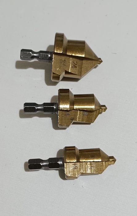 Сверло в наборе 3шт для пластиковых труб