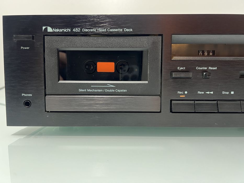 Deck Nakamichi 482 dual Capstan  3 Head