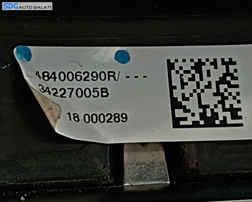 Volan Piele cu Comenzi Fara Airbag Dacia Logan 2 II Facelift 2016 - 2020 Cod 484006290R [LR6610]