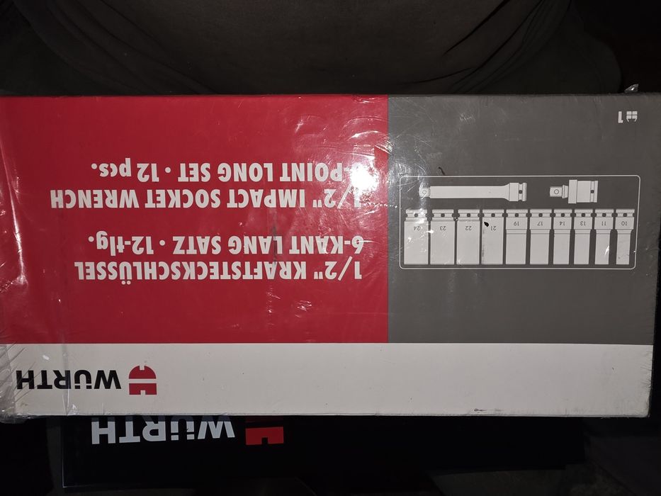 Würth trusa inpact berner hilti bosch makita hazet facom beta usag  mo