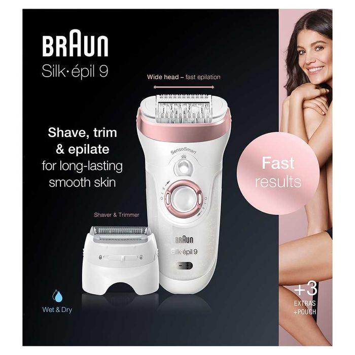 Эпилятор Braun Silk-epil 9 SES 9/720
