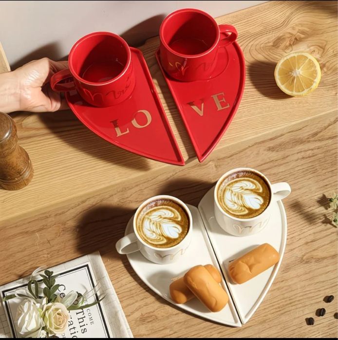 Парные кружки для влюблённых пар