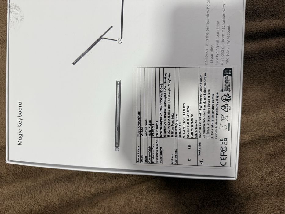 Magic keyboard pentru Ipad