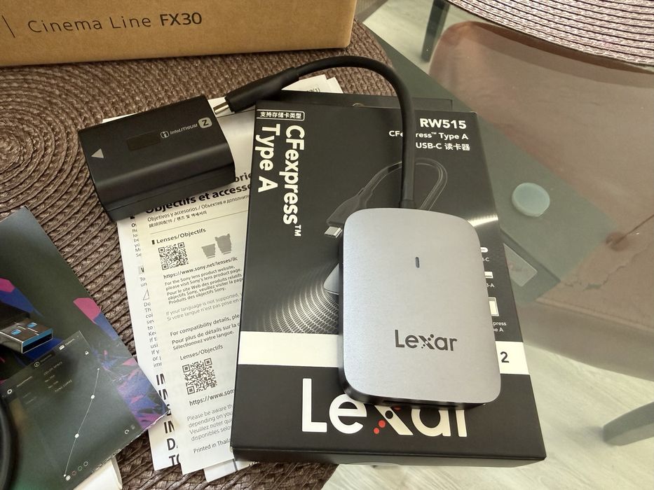 Камера Sony FX30 богатый комплект