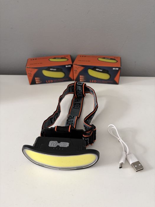 Lanterna Frontala LED COB si cu acumulator intern  ~ Pret refus