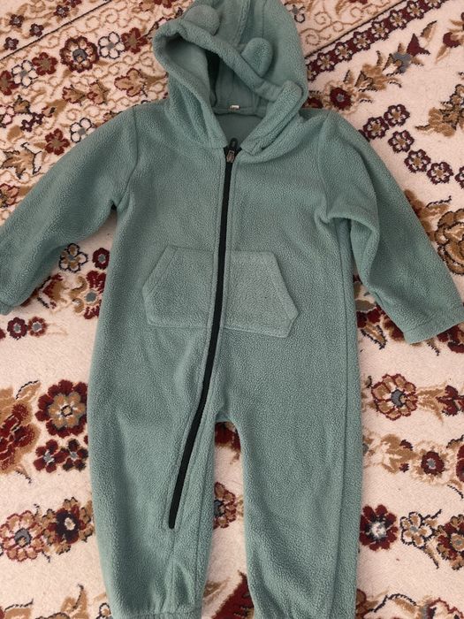 Детская флисвый комбинезон