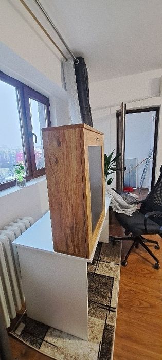 Masa rabatabila / pliabila, tip raft de perete, noua  lei.