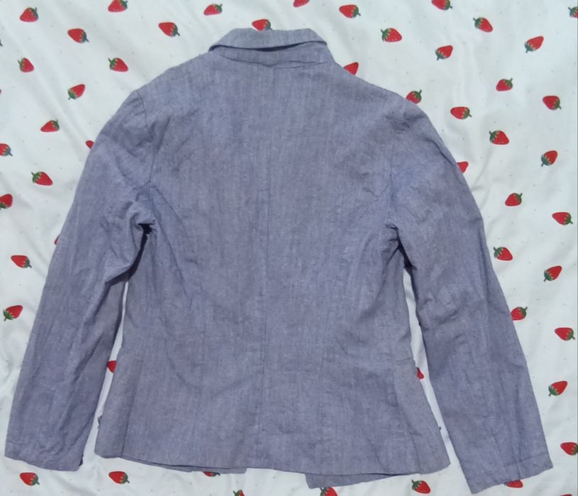 Сиво Сако Bershka