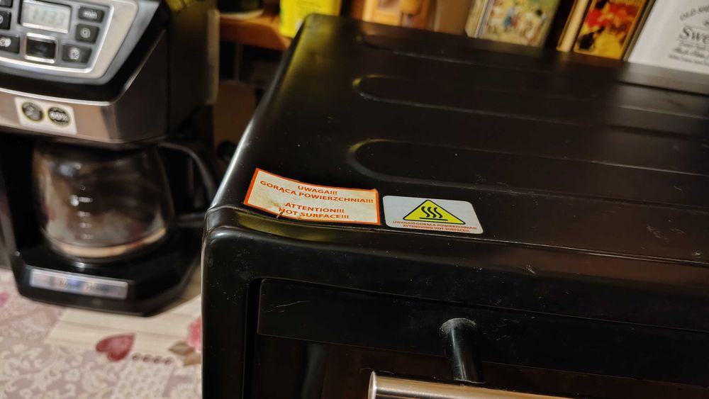 Cuptor electric Adler AD6010, 2000W, 45l, rotisor Negru