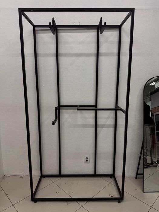 Рейлы вешалки для одежды стойки