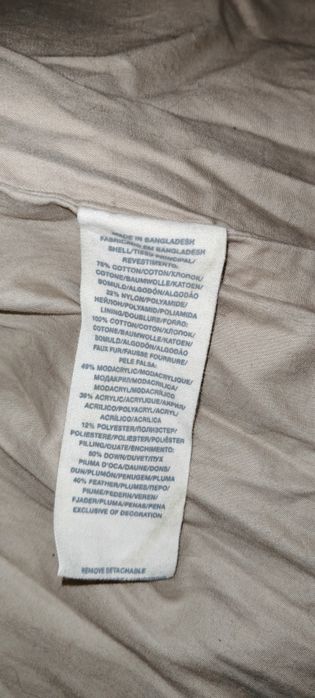 Vesta cu puf și hanorace xs