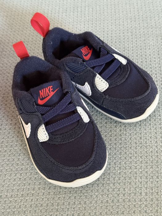 Бебешки обувки Nike max 90 Crib CB OBSIDIAN/NAVY