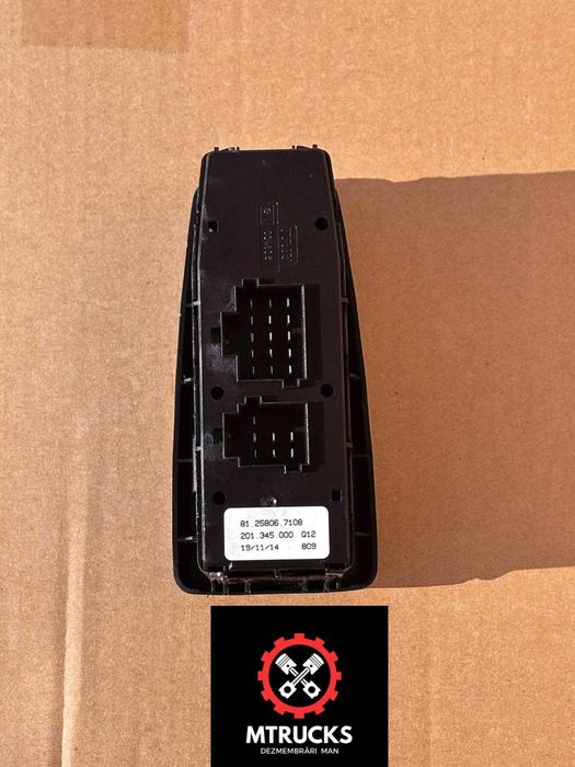 Buton geam electric stânga MAN TGX/TGS/TGA, 81258067108