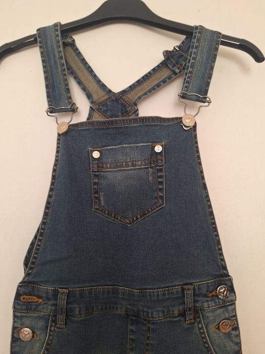 Дънков гащеризон  TWINSET за момиче  116-122, 6-7г