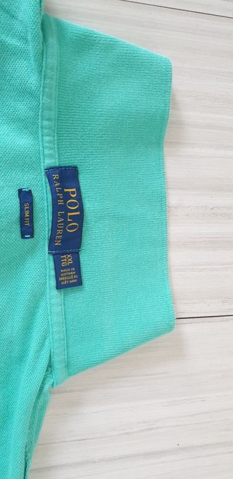 POLO Ralph Lauren Pique Cotton Slim Fit / 2XL ОРИГИНАЛ! Мъжка Тениска!