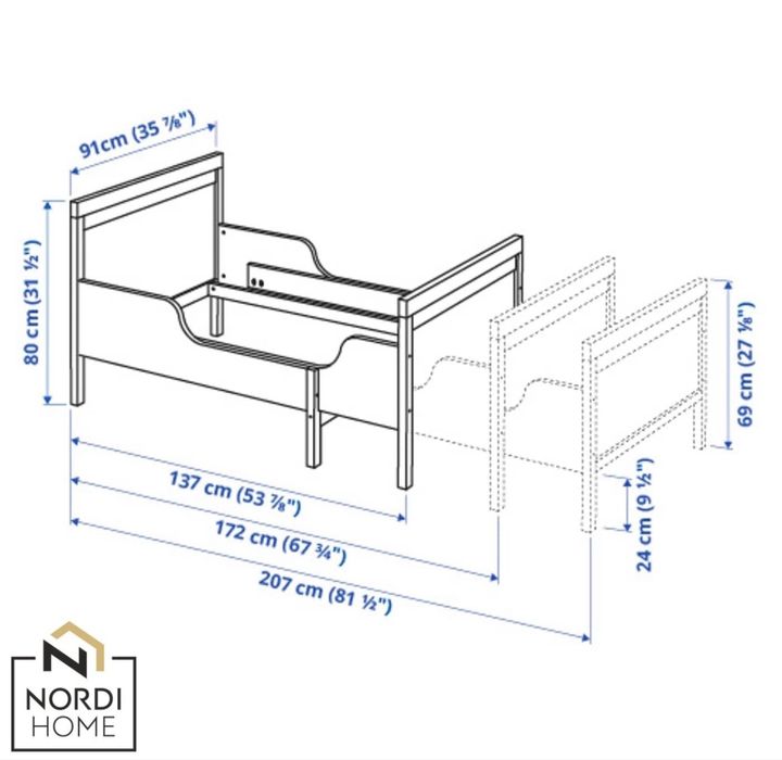Детская кровать Икеа