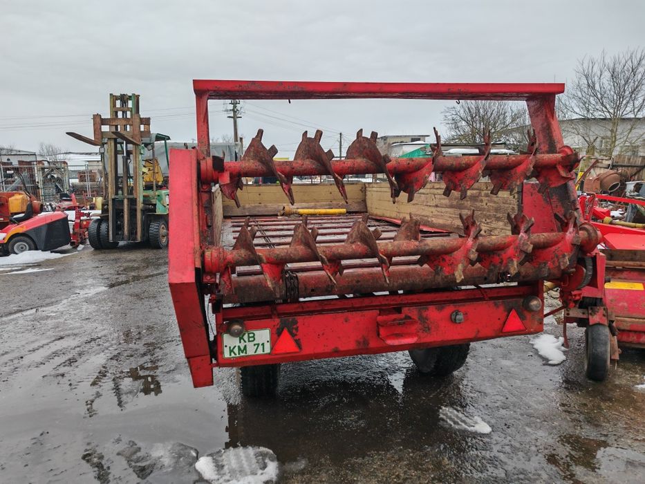 Remorcă împrăștiat gunoi MIG bălegar Krone Optimat 4.4tone