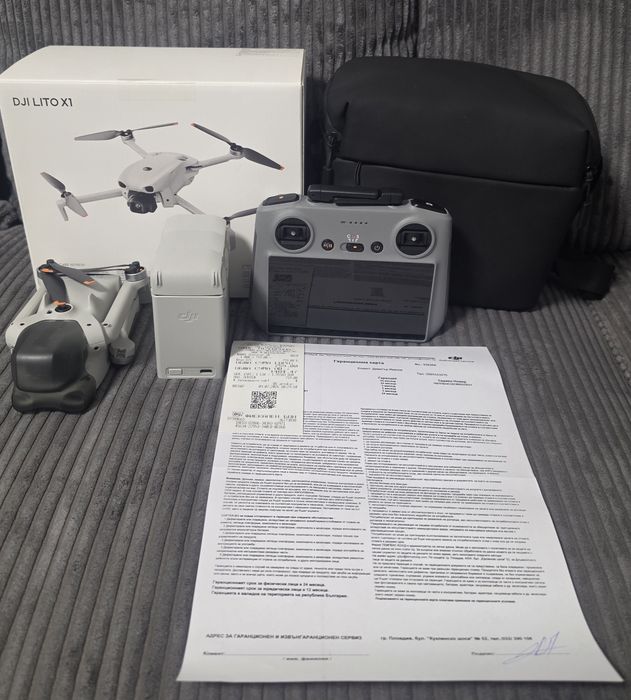 DJI Lito X1 Fly More Combo Plus -  на 4 полета - Гаранция