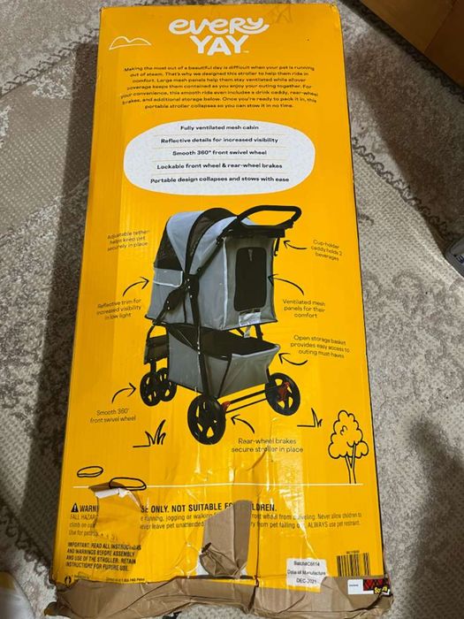 Carucior pentru animale de companie