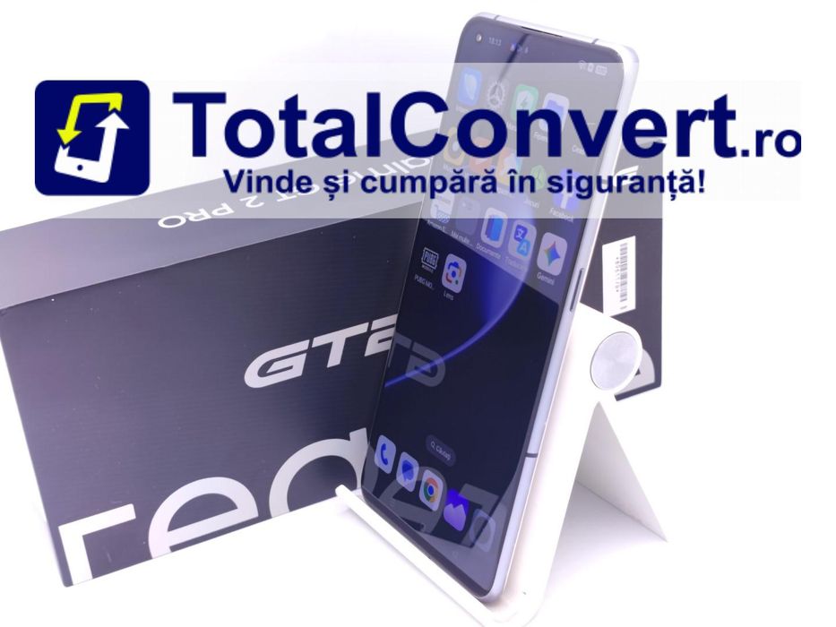 Realme GT2 Pro 256GB Paper White 8GB Dual, Garantie 24 luni | #D89611