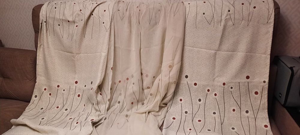 Тюль шторы комплект