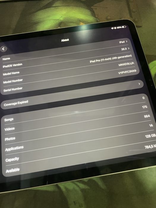 ipad pro 11 inch (m2) 2024 yilniki