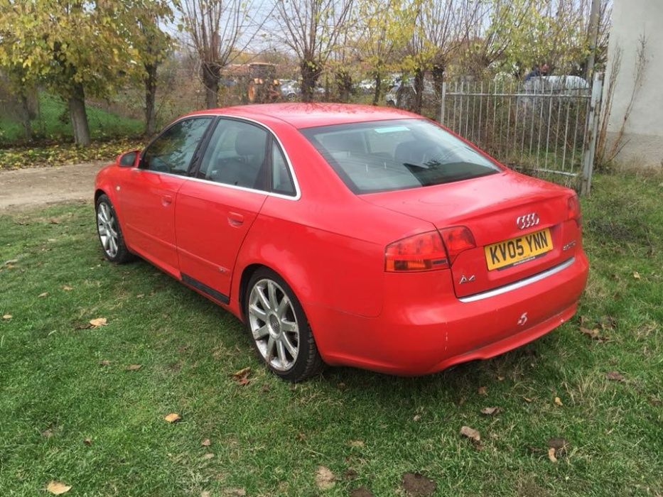 Задна броня ауди а4 б7 с-лине s line