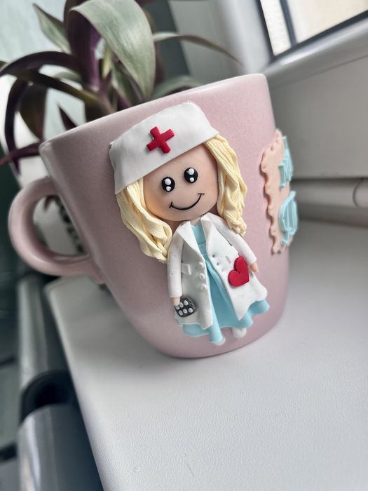 Чаша с полимерна глина