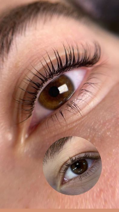 Услуга Ламинирование бровей и ресниц