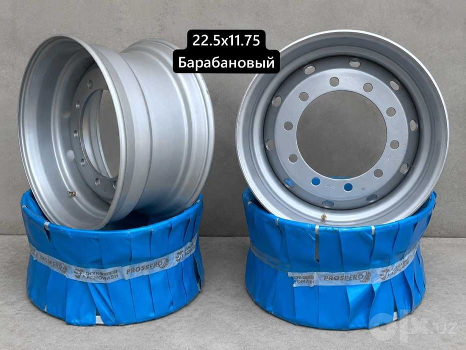 Фура ва Самосвалга дискалар 22.9x11.75, 22.5x9.00 ва бошка размерлар